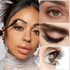 Boobeen 2pcs Waterproof Mascara Black, Volumizing and Lengthening Formula, Quick