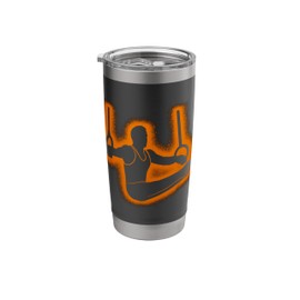 Gymnastics Gymnast Acrobatics Sport Boys Training Rings Stainless Steel Insulated Tumbler