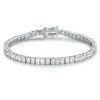 GMESME - Pulsera de Tenis clásica para Mujer, Corte Princesa,