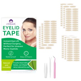 3.5MM 1440Count Natural Invisible Single Side Eyelid Tape Stickers Medical-use Fiber Eyelid Lift Strip, Instant Eye Lift Without Surgery, Perfect for Uneven Mono-Eyelids, Skin color