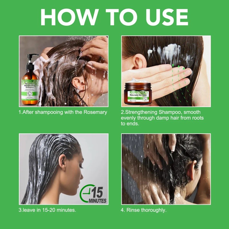 Mascarilla Capilar Aceite Romero Nutre Fortalece Tú Cabello
