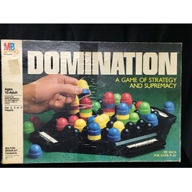 Domination Board Game Milton Bradley 1982 100% Complete