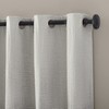 Scott Living Rafaela Woven Pattern Chenille Total Blackout Grommet Curtain