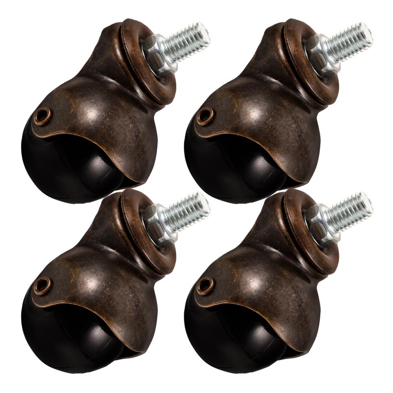 Gatuida 4pcs Replacement Caster Wheels for Office Chairs Swivel Design