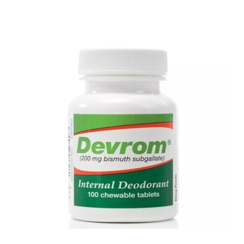 DEVROM 200mg 100 Chewable Tablets