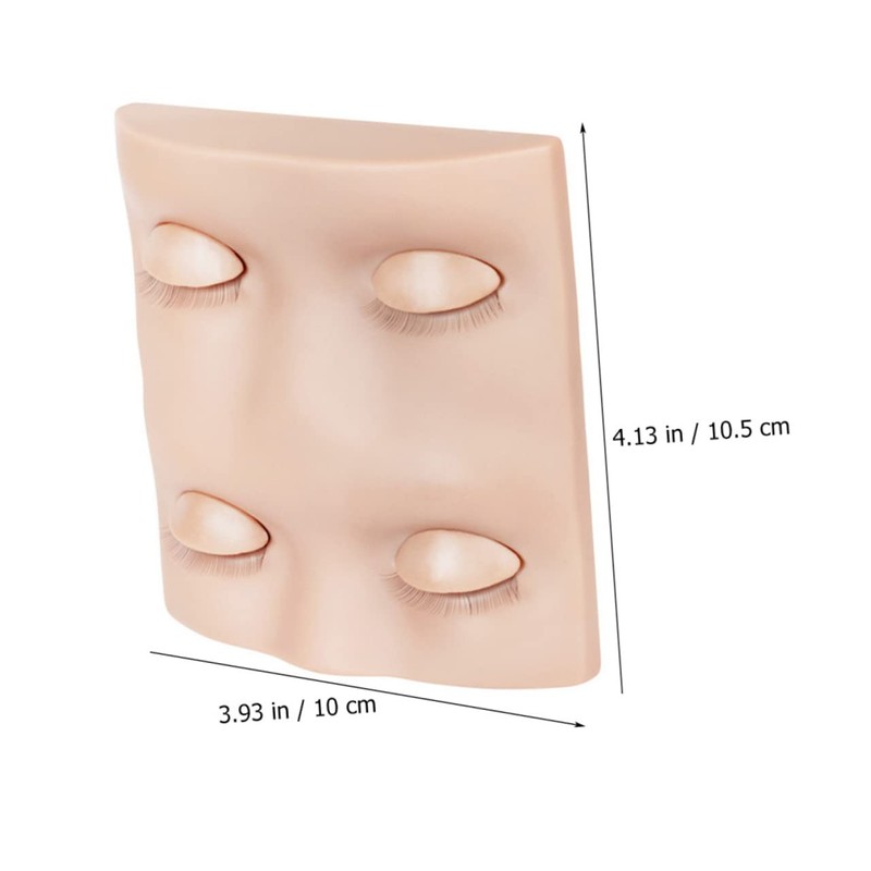 Ipetboom Realistic Eyelash Practice Mannequin Head for Lashes Lash Extensions