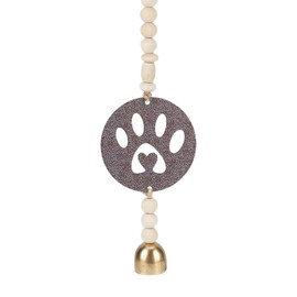 NICENEEDED Pet Memorial Wind Chime, Dog Memorial Gifts for Loss of Dog Paw Pendant Pet Loss, Paw Print Windchime in memory of cat