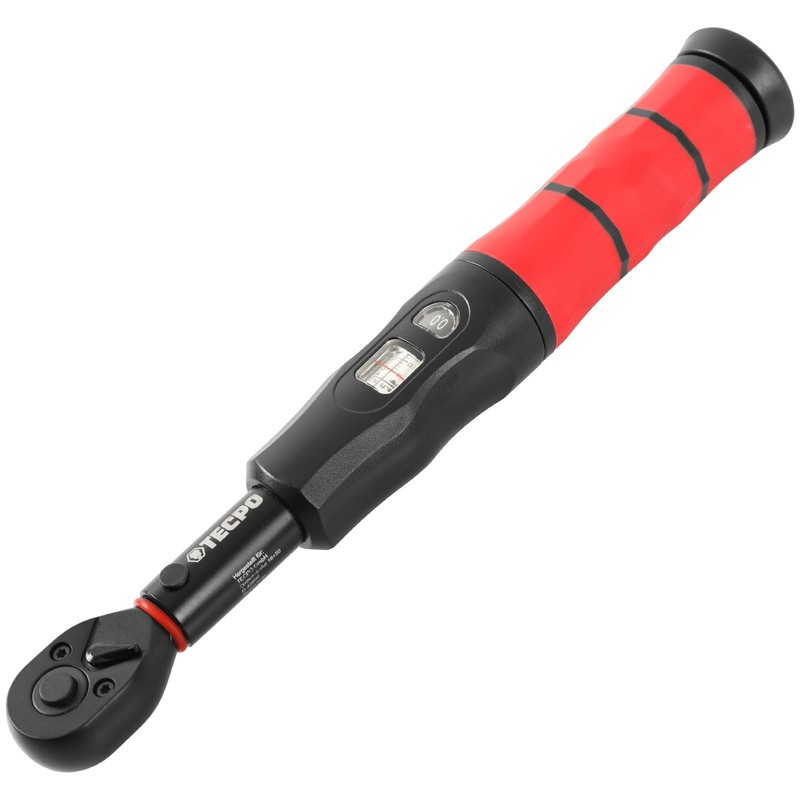 TECPO Pro Torque Wrench 1/4 Inch 6-30 Nm, 72 Teeth