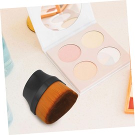 MERRYHAPY Makeup Brush Heart-shaped Foundation Brush for Liquid Makeup Portable for Women Lightweight Design for Easy Blending and Even Coverage