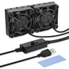 ELUTENG USB-C Fan, 1.6 inches (4 cm), Cooling Fan, USB
