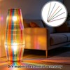 6Pcs Acrylic Round Rod Clear Fiber Optic Rod Acrylic Sticks