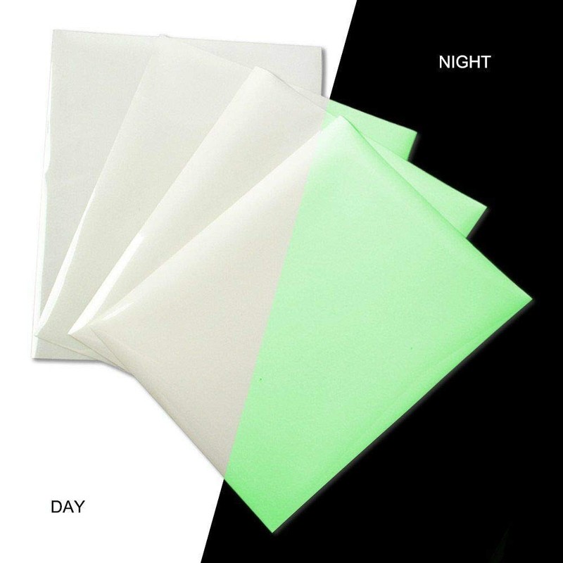 CISinks 5 Sheets A4 Glow in the Dark Printable Photoluminescent