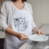 Azeeda 'Cute Welsh Dragon' Unisex Cooking Apron (AP00081704)