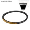 sourcing map A-21 Drive Belt 21 Inch Pitch Length Industrial