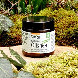 Savion Naturkosmetik | Olishea Hautbalsam ohne Duft |120 ml | Natürliche Pflege für empfindliche Haut | Bio-Sheabutter