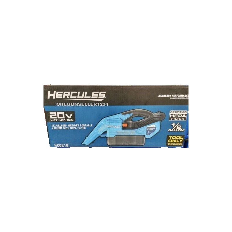 HERCULES BRAND NEW 20V Cordless 1/2 Gallon Wet/dry Portable Vacuum