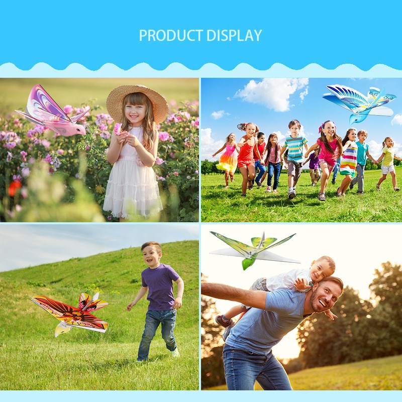 Electronic Drone Flying Birds Remote Control Electronic Bird Lightweight Durable