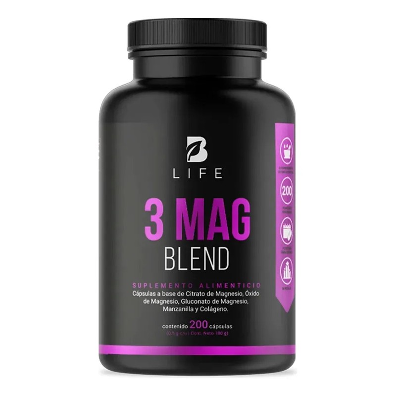3 Mag Blend 200 Caps