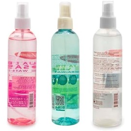 Agua de Rosas  Agua de Aloe Vera con Glicerina  Agua de Arroz, tónicos faciales, diferentes usos- 250 ml cada uno