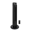 SPT SF-1536BK: Tower Fan with Remote and Timer in Black