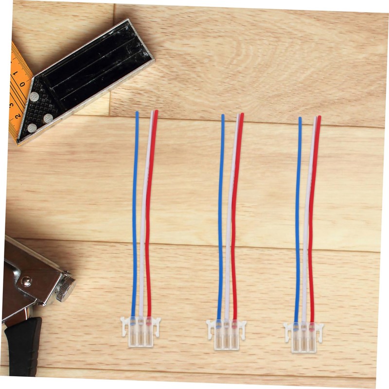 iplusmile 4pcs Motorcycle Light Control Wiring Harness Kit Copper Plastic