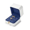 Oirlv Double Ring Box Double Ring Storage Box for Wedding