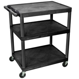 LUXOR LP40E-B Audio Visual Cart