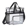 HarnyLoom Transparent Business Bag Eco-friendly Bag Handbag Large Capacity Handbag