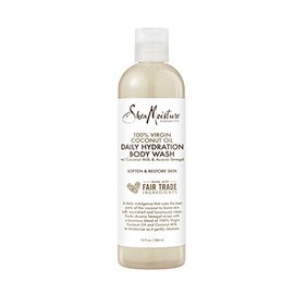 SheaMoisture SheaMoisture 100% virgin coconut oil daily hydration bubble bath & body wash, 13 Fluid Ounce