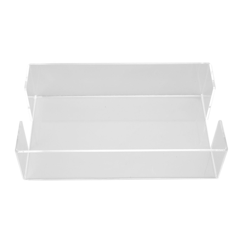 Napkin Tray Storage Holder Transparent Acrylic Modern 9.5x5.5x2.5in Large Capacity