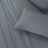 SereneSleep Pillow Cases King Size 2 Pack- Grey Pillowcases 20x40