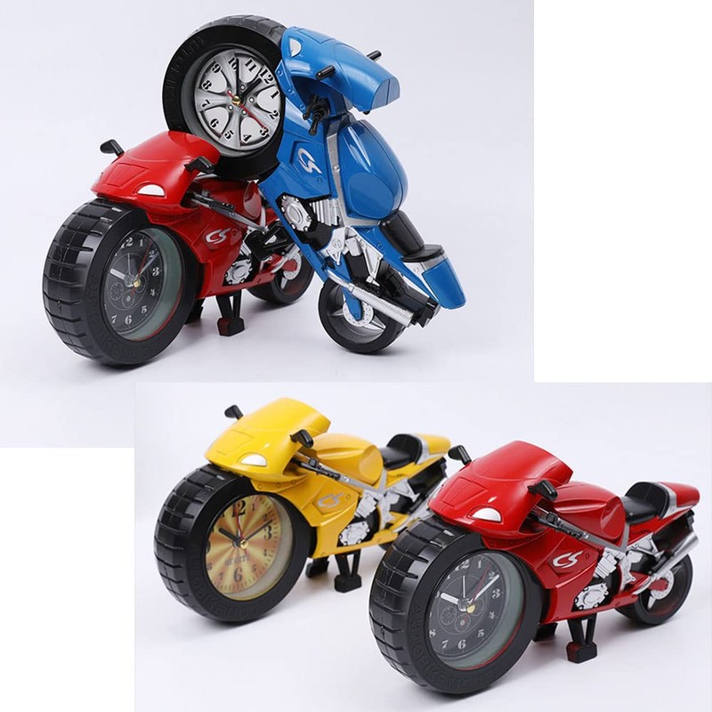 Bike Shaped Clock Table Clock Alarm Clock Analog Clock Fashion