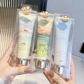Kako Scent Hand Cream Organience Moisturizer: Fresh and Non-Sticky for Autumn Winter Island Unscented Hand Cream 10ea