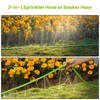 KOBAZ Sprinkler Soaker Hose 50FT with Holes, Garden Watering Hose