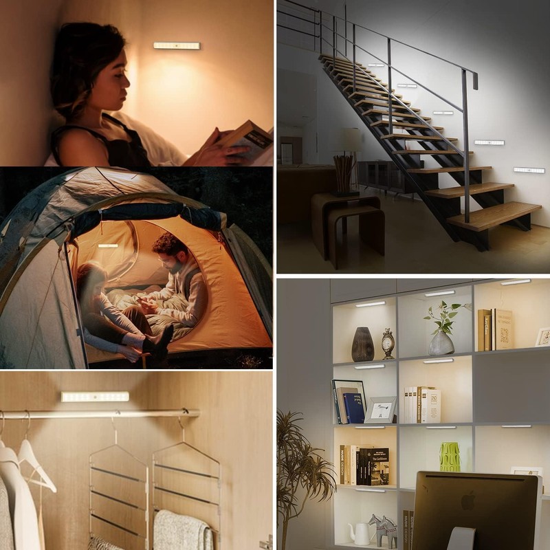 Under Cabinet Lighting with Remote, 15 Color RGB 4 Dynamic