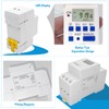 Digital Programmable Timer, LED Indicator, Tram Charging Time Relay, 16A