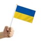 10 PCS Ukraine Handheld Small Flag, Ukrainians Hand held Mini