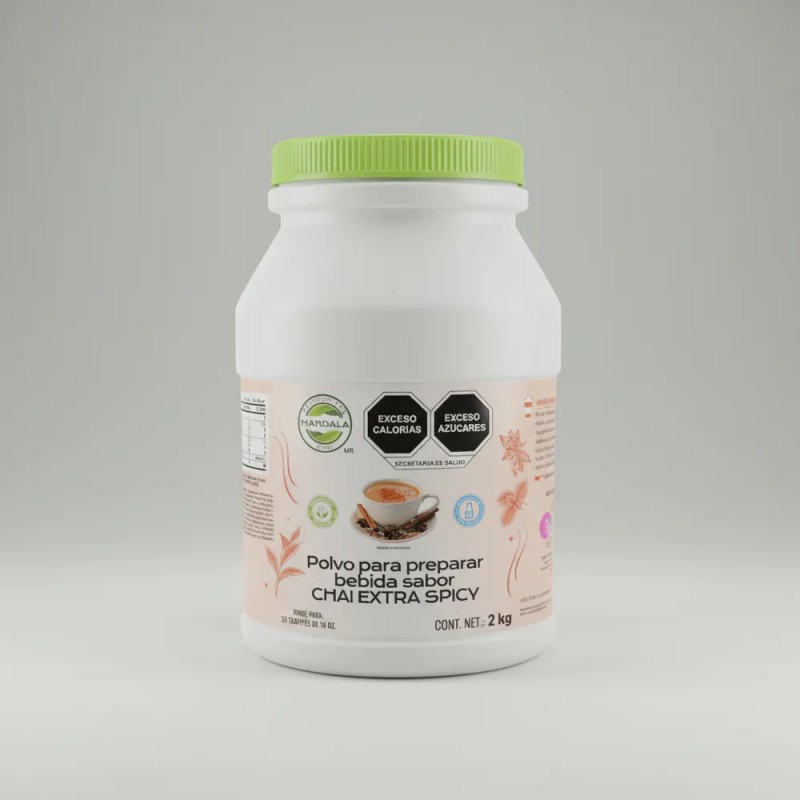 Mandala Té Chai Especiado 2kg Para Frappe Y Latte