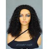 Ashart Water Wave Half Wig Human Hair 18 Inch 3-in-1