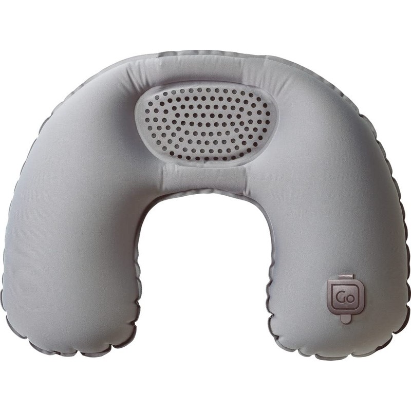 Go Travel Compact Snoozer Inflatable Travel Pillow - Black -