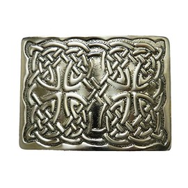 UTK - Hebilla de cinturón escocés con tres acabados diferentes – # 29, Antiqued Black, Talla única