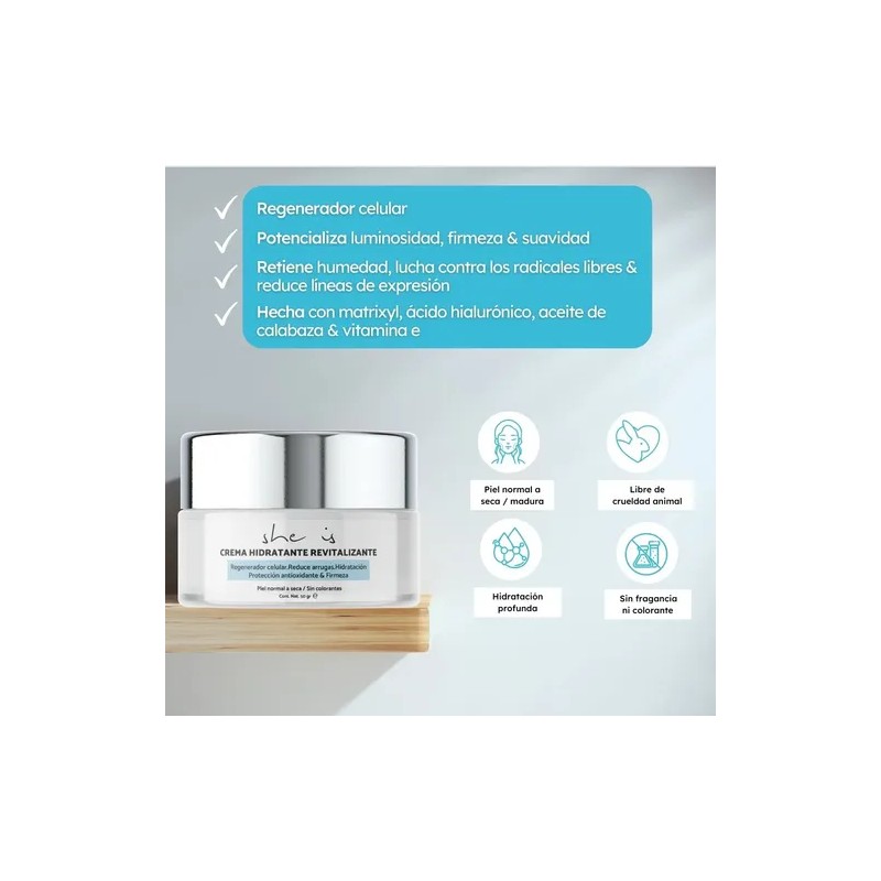 Set Facial Antiedad She Is Skincare (2 Piezas)