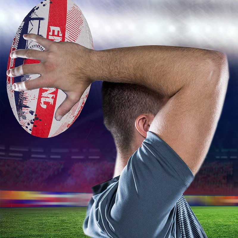Optimum ENGLAND National Rugby Ball- Iconic Style with Great Flight
