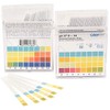 pH Strips, 0-14 Scale, for Testing Water pH, Made of Premium Litmus Paper (100 Strips)