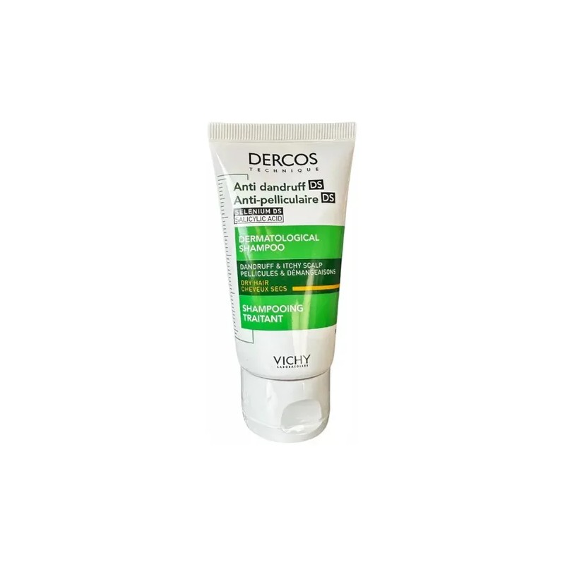Dercos Shampoo Control Caspa Cabello Seco 200 Ml