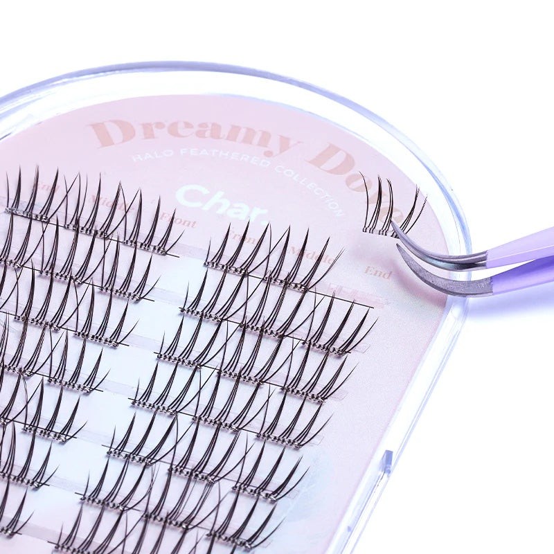 Char Cosmetics Dreamy Dove Cluster Lash 48pcs