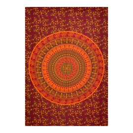 Future Handmade Carpet, Handmade Mandala, Indian Psychedelic Mandal, Bohemian