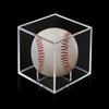 BESPORTBLE 2 Pcs Baseball Storage Case Practical Transparent Golf Ball
