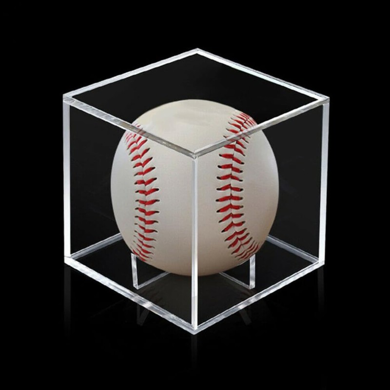 BESPORTBLE 2 Pcs Baseball Storage Case Practical Transparent Golf Ball