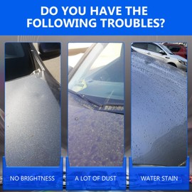 Car Coating Spray – Quick Scratch Repair & Waterless Wash, Ceramic Protectant for Car Paint, Glass & Wheels, Long-Lasting Shine & Hydrophobic Effect (500 ML, Extra Sponge+Cloth)